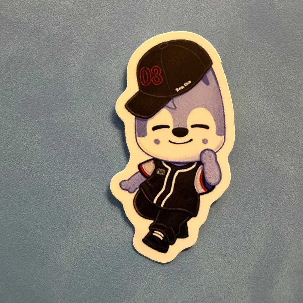 Stray Kids Inspired Skzoo Cap Chan Stickers